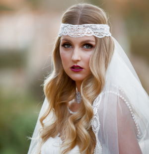 vintage bridal makeup